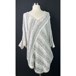 DB established 1962  striped dolman sleeve women’s sweater